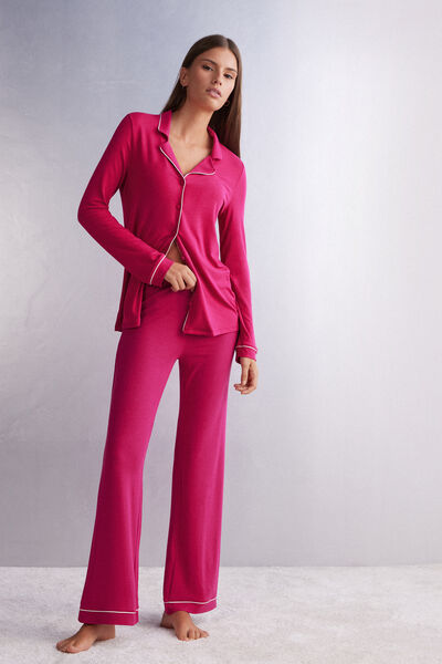 Full-length Modal Palazzo Trousers