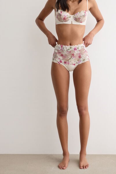 French Knickers with Pretty Flowers Print