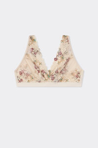 Soutien-gorge triangle Lara imprim&eacute; PRETTY FLOWERS
