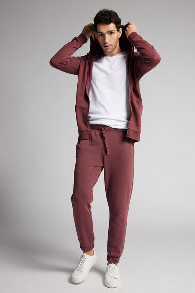 Washed Collection Zip-Up Sweatshirt