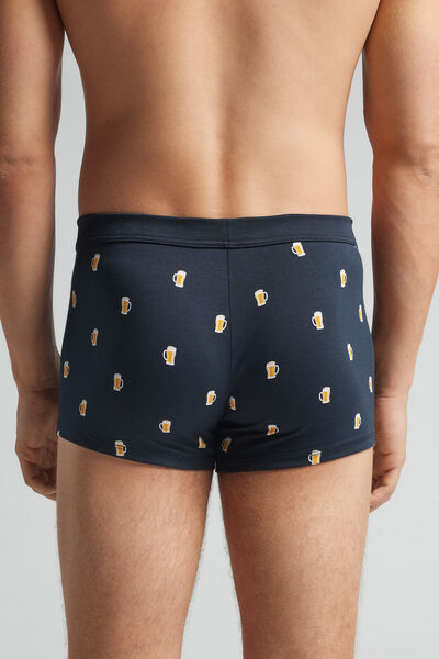 Boxershorts aus Superior-Baumwolle mit Bier-Print