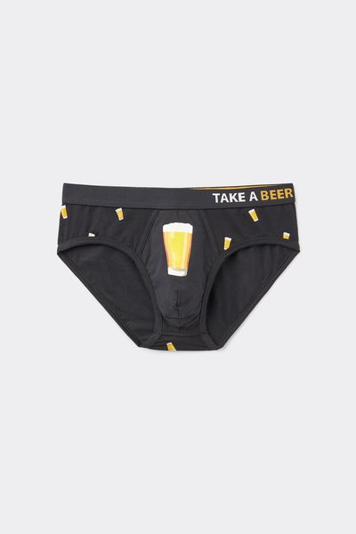 Cuecas em Algodão Superior Cerveja