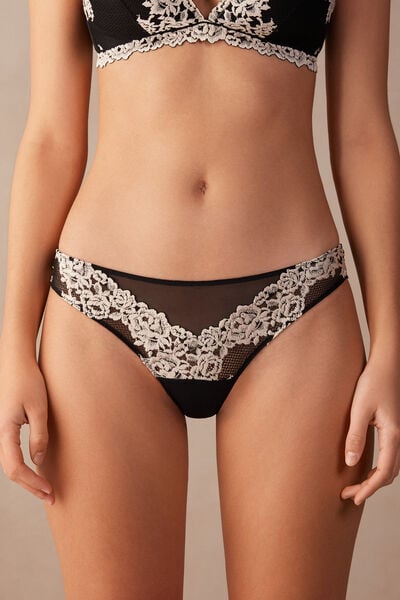 Pretty Flowers Brazilian Briefs