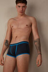 Boxershorts aus Supima®-Stretch-Baumwolle mit Logo