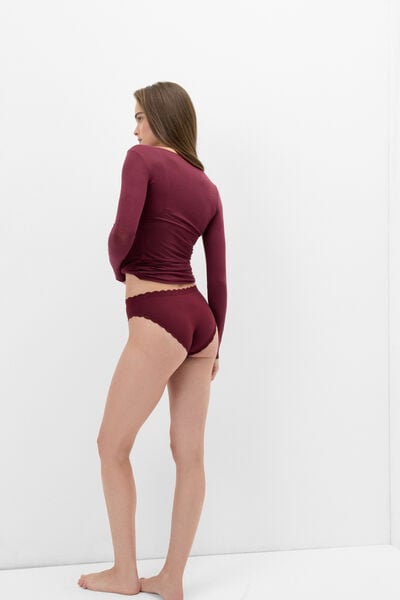 Cotton and Lace Knickers