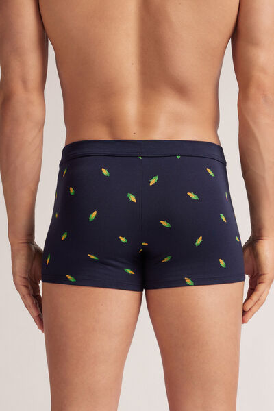 Superior Cotton Boxers with Ear of Corn Print