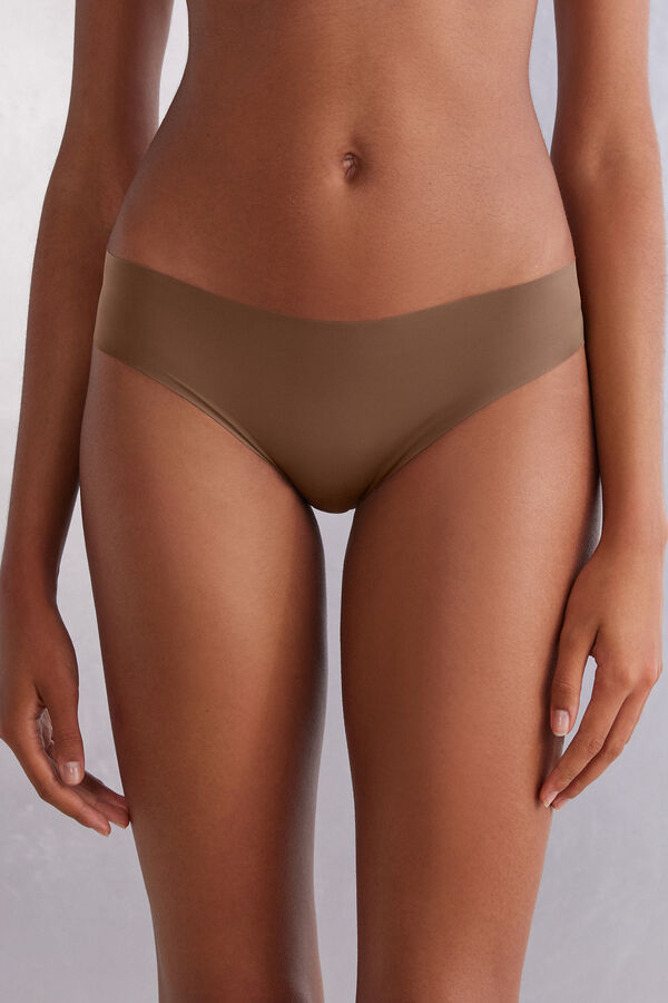 High Waist Thong in Seamless Ultralight Microfiber