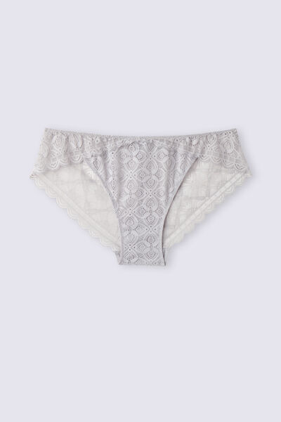 Slip aus Spitze mit tief sitzendem Bund