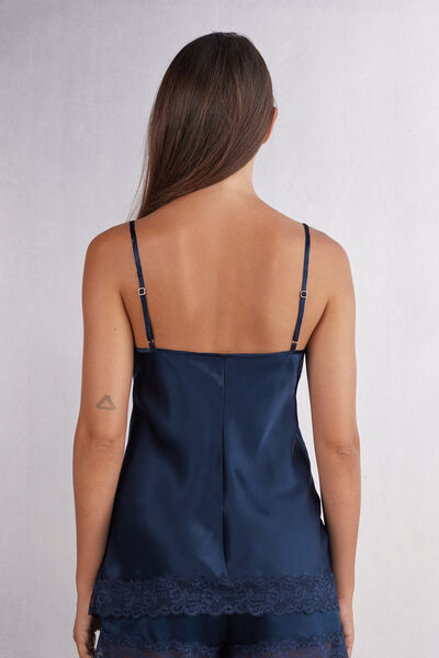 Lace and Silk Top