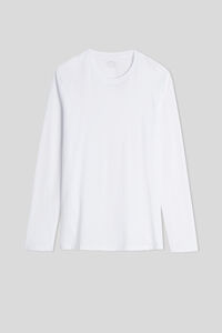 Tričko s Dlouhým Rukávem z Bavlny Superior