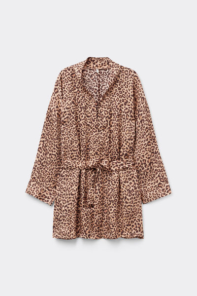 Kimono in Raso di Viscosa Pretty Savage