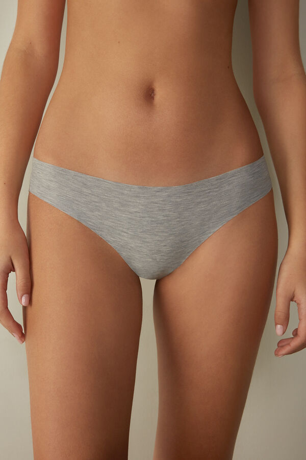 Modal Traceable Rising Seamless Cotton Panties Set For Women