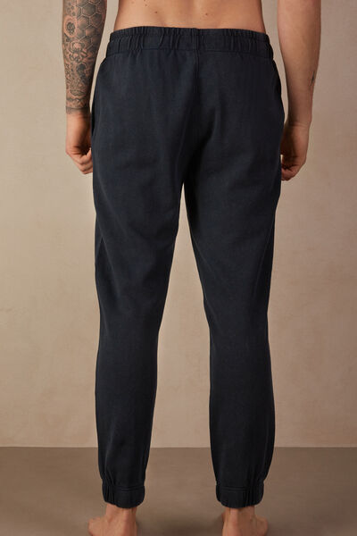 Pantalone Lungo in Felpa Washed Collection