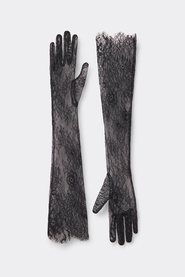Long Lace Gloves