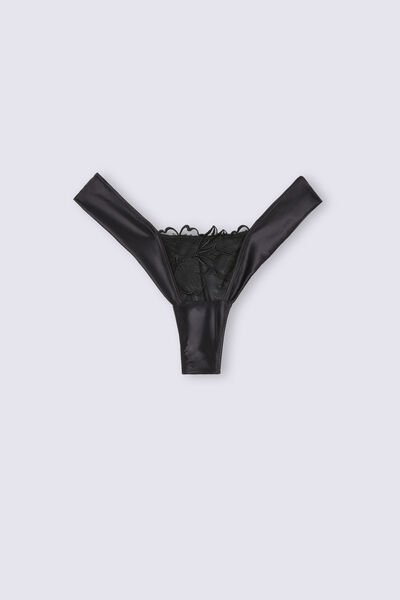 Darlings 80s-Style Satin Brazilian Briefs