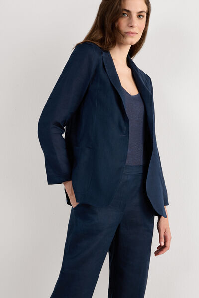 Giacca in Tela di Lino The Pure Linen