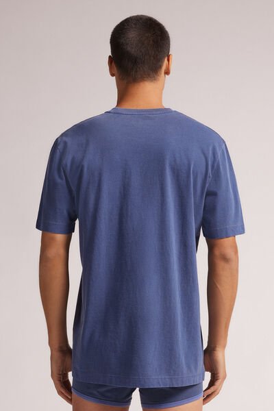 Washed Collection T-shirt van Katoen