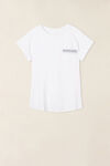 Κοντομάνικη Μπλούζα από Βαμβάκι Supima® Boyfriend's Shirt
