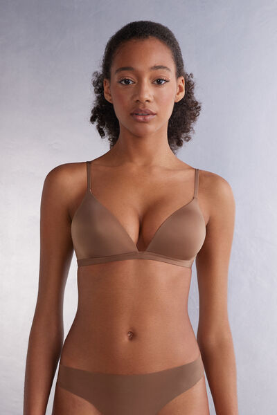 Sutien Triunghiular Tiziana din Microfibră Ultralight