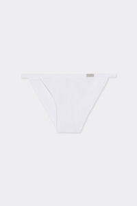 Natural Cotton Briefs with Side Straps