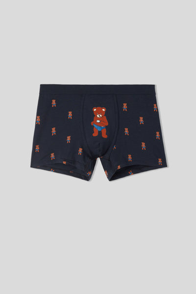Boxershorts Bär aus elastischer Supima®-Baumwolle