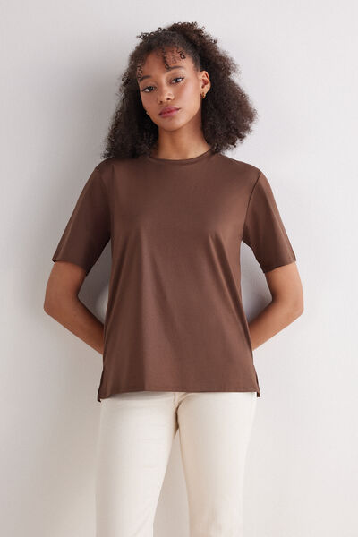 Maglia Manica Corta in Elevated Cotton