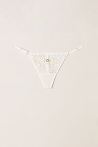 Fearless Femininity Thong with Side Panel