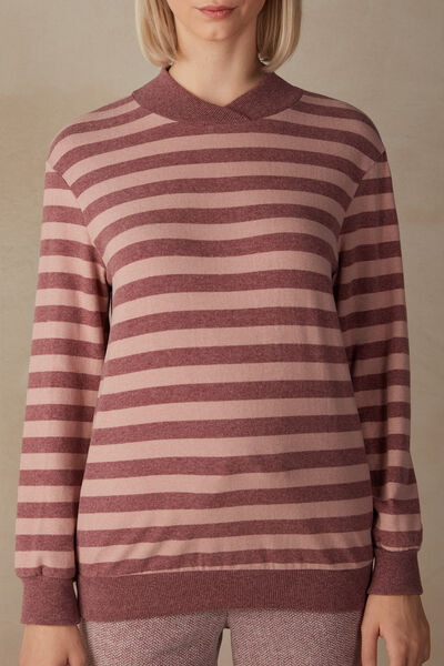 Winter Candies Striped Long Sleeve Top