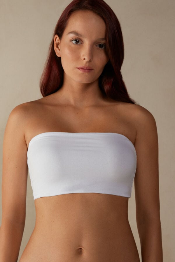 Top bandeau en coton