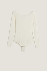 Body Spalle Scoperte in Modal Ultralight con Cashmere