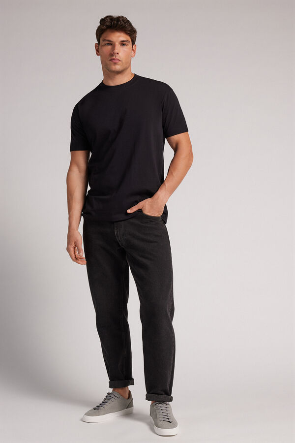 T-shirt Muscle Fit in Cotone