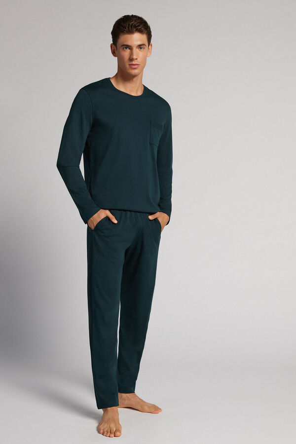 Pigiama Lungo in Cotone Superior