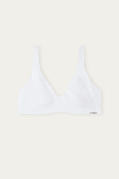 Greta Natural Cotton Balconette Bra