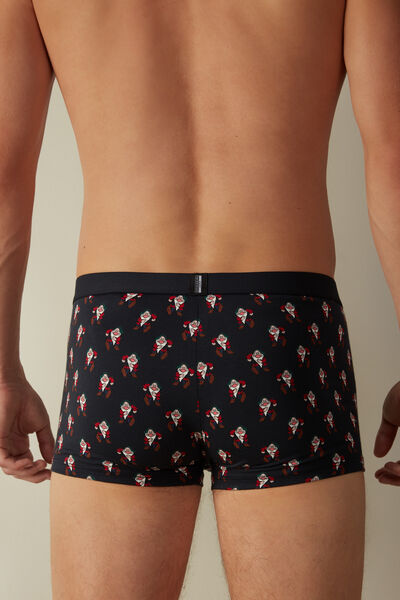 Boxershorts mit Brummbär-Print aus elastischer Supima®-Baumwolle