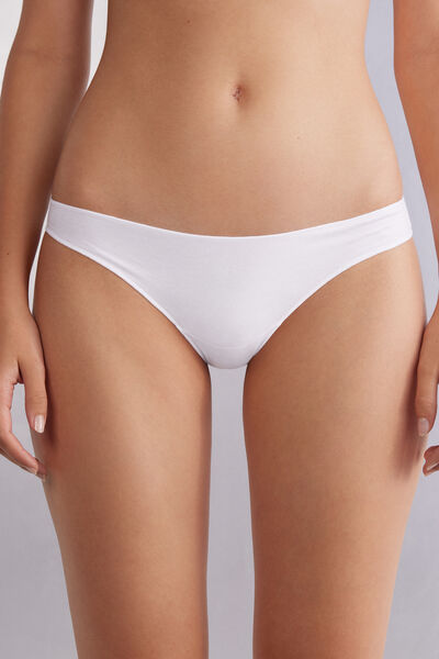 Culotte Taille Basse en Coton