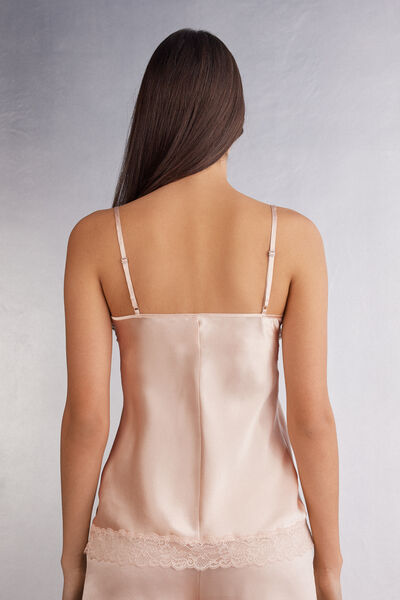 Lace and Silk Top