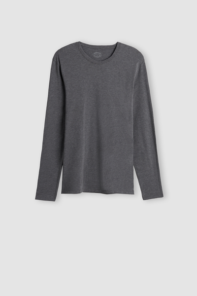 Langarmshirt aus Superior-Baumwolle