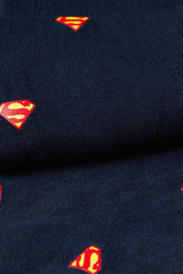 Chaussettes basses DC Comics Superman en coton doux