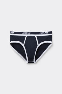 Men’s Superior Cotton Briefs with Logo