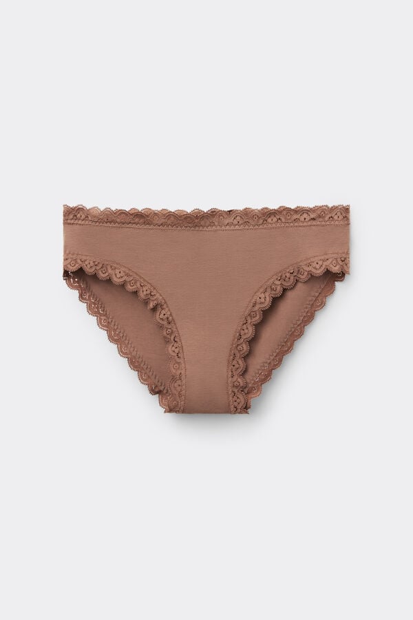 Cotton and Lace Knickers