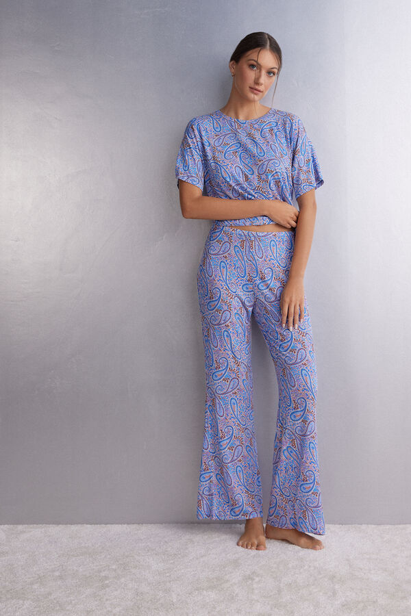 Pantalon en viscose SWEET ESCAPE