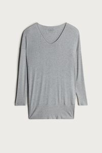 Long-Sleeved Modal Cashmere Ultralight Shirt