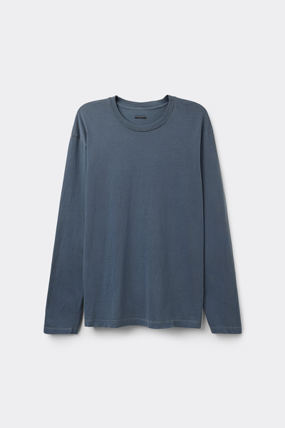 Washed Collection Pamuklu Uzun Kollu Tişört