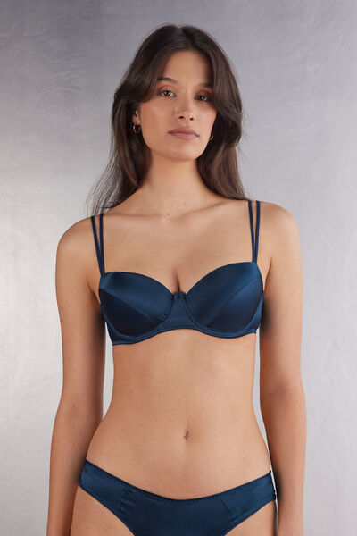 Soutien-gorge balconnet en soie SOFIA