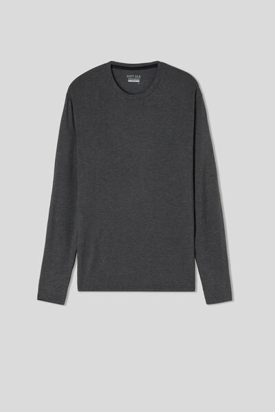 Soft Silk Long-Sleeved Top