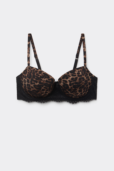 Luxurious Leopard Sofia バルコネットブラ