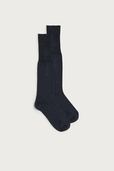 Sıcak Tutan Pamuklu Uzun Çorap