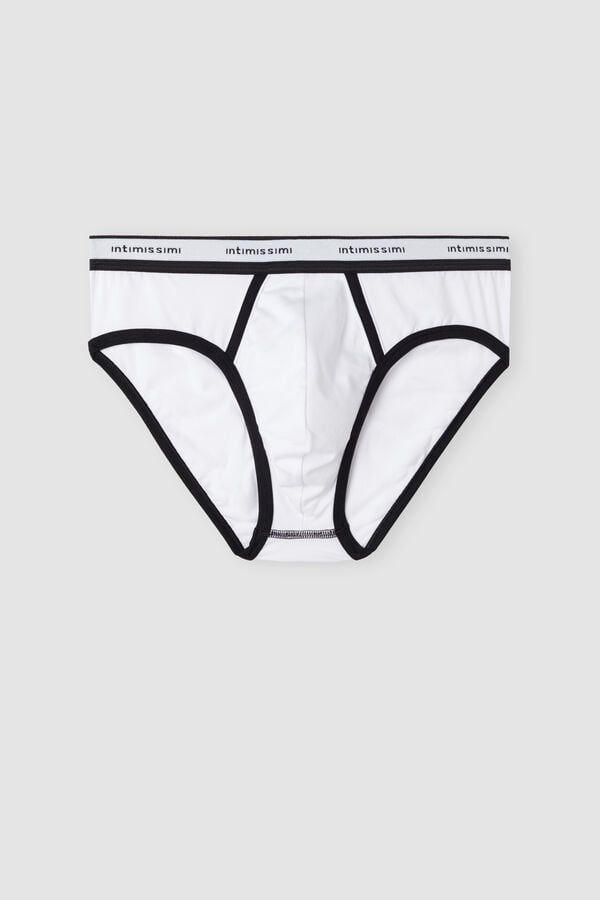 Slip en Coton Supima® Élastique avec Logo