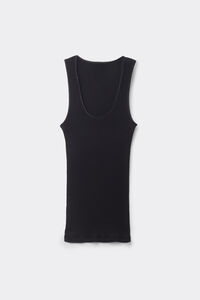Wool and Silk Vest Top