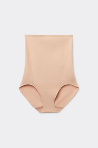 Seamless Microfibre High-Waisted Shaping French Knickers
